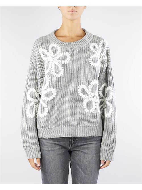 Ribbed sweater with embroidery No Secrets NO SECRETS | Sweater | NS21797